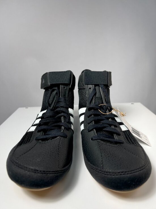 Adidas HVC 2 Wrestling Shoes Black/White AQ3325 - Size 7.5 US NWT main image 2